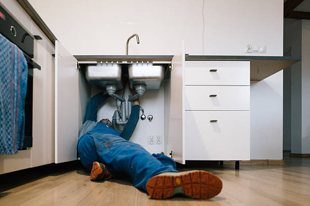 Professional Drain Cleaning technician working in Collegeville, PA